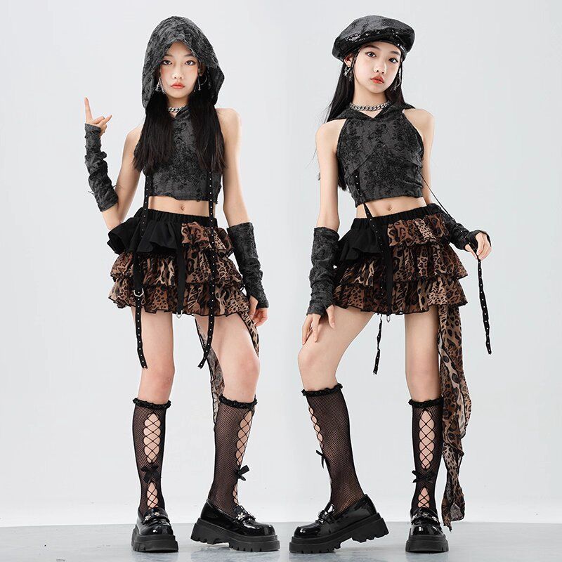 Street Fashion Outfit Girl - Girls' Jazz Dance Fashionable Jazz Girl