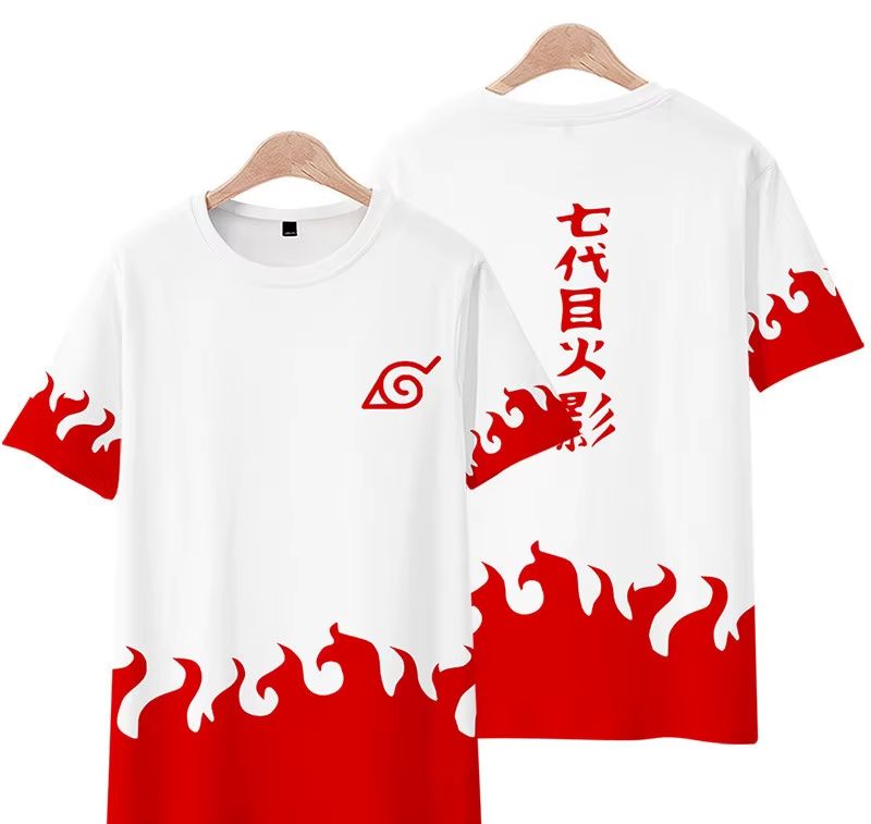 Street Fashion Baggy - Anime Naruto Seventh Hokage Kimono Cosplay