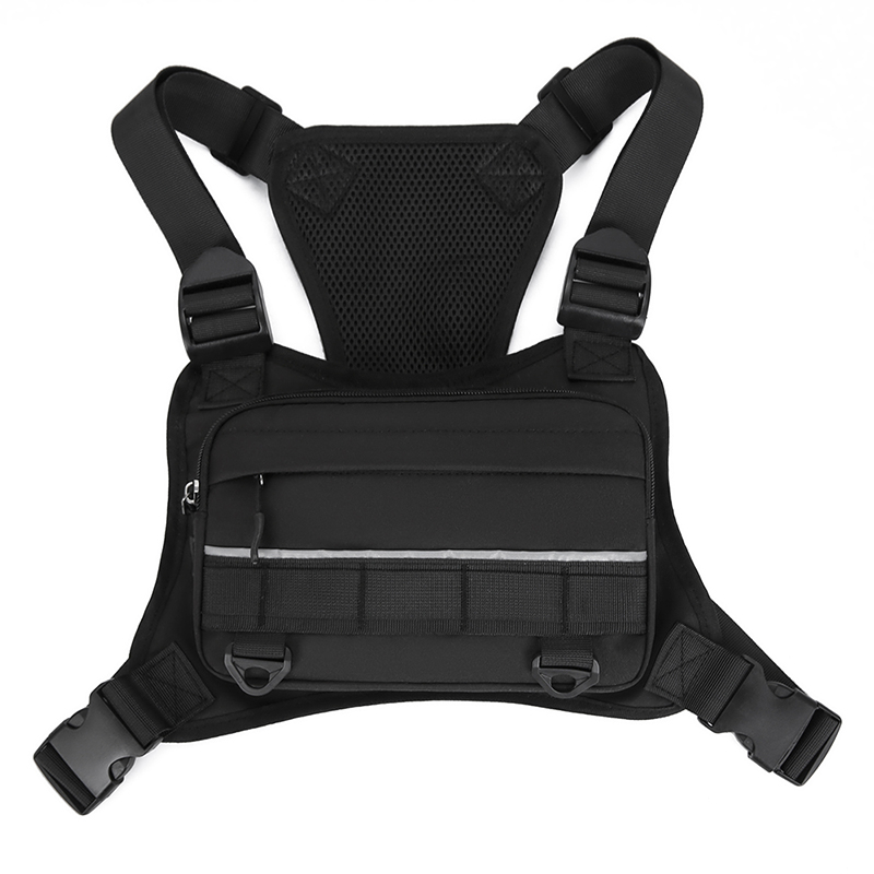 Street Fashion Baggy - Reflective Outdoor Sports Vest Backpacks Hip-hop