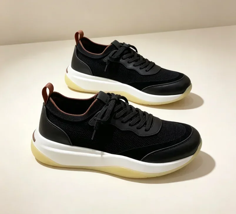 Street Fashion News - New Mens Casual Knit Board Shoes