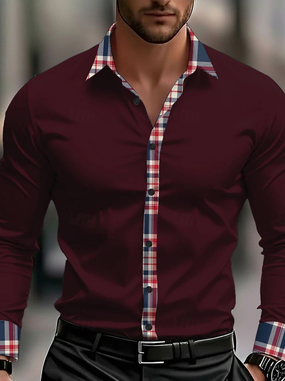 Men's Business Casual Long Sle - đánh giá và giá Street Fashion Events