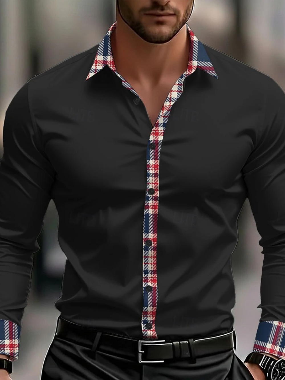 Men's Business Casual Long Sle - đánh giá và giá Street Fashion Events