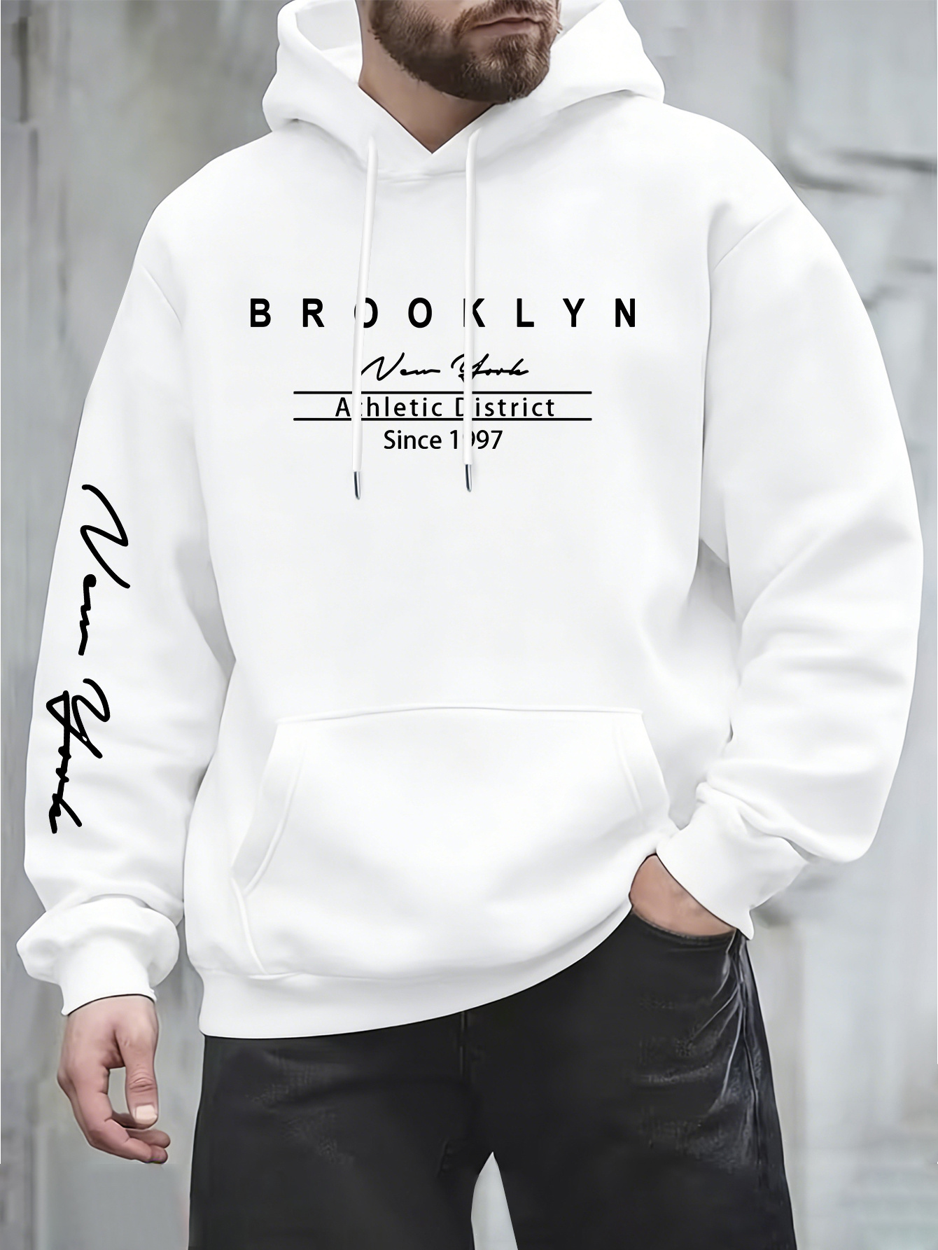 Urban fashion men's hoodie on  - đánh giá và giá Street Fashion Of New York