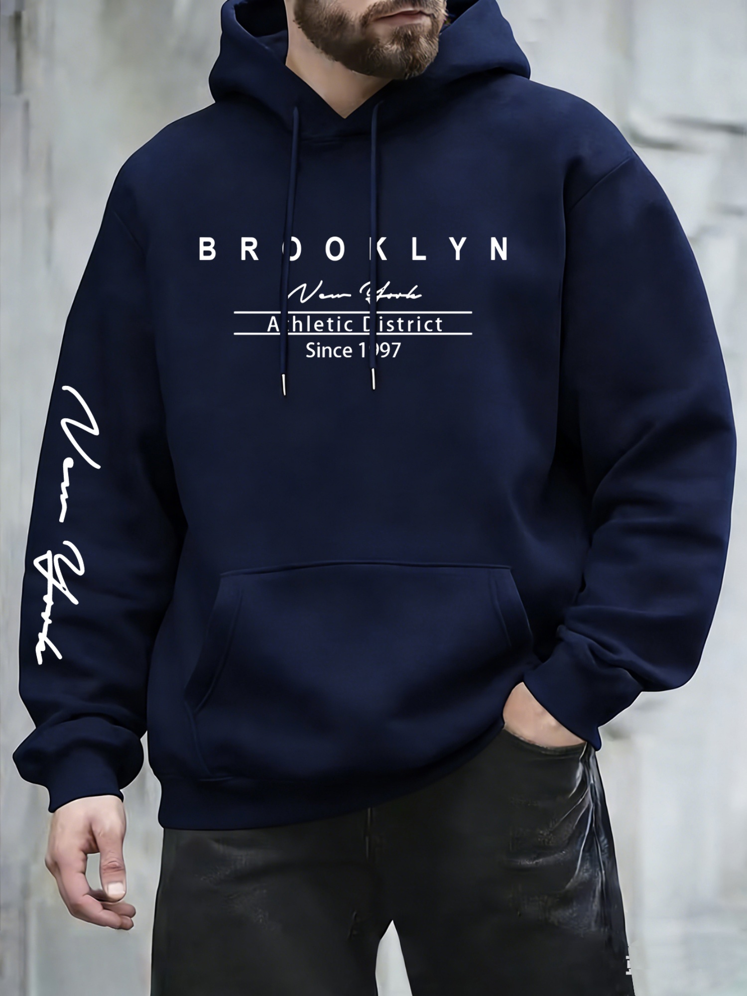 Urban fashion men's hoodie on  - đánh giá và giá Street Fashion Of New York