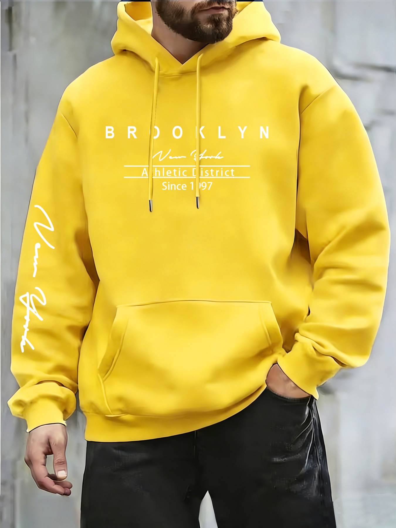 Urban fashion men's hoodie on  - đánh giá và giá Street Fashion Of New York