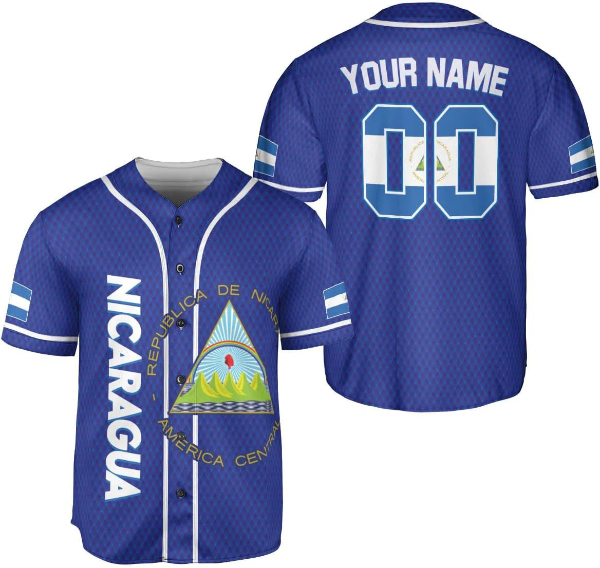 Personalized Name Nicaragua De - đánh giá và giá Street Fashion Jersey