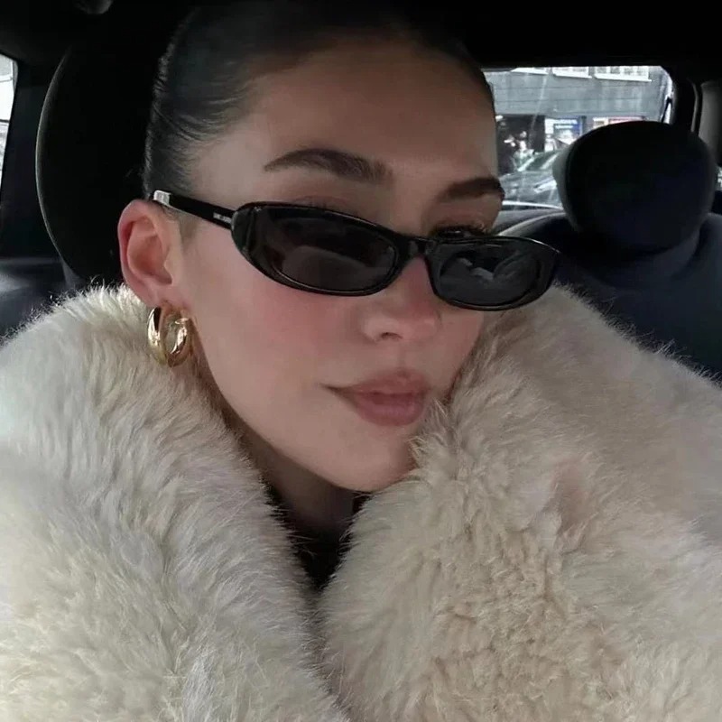 New Retro Oval Frame Sunglasse - đánh giá và giá Street Fashion Trends