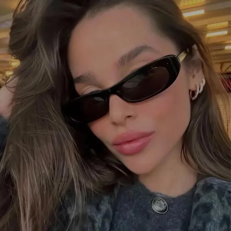 New Retro Oval Frame Sunglasse - đánh giá và giá Street Fashion Trends