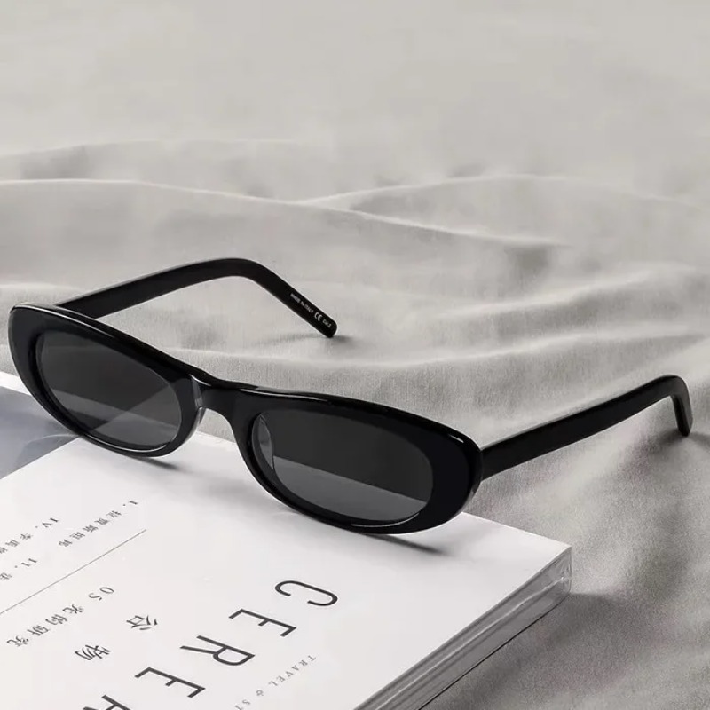 New Retro Oval Frame Sunglasse - đánh giá và giá Street Fashion Trends
