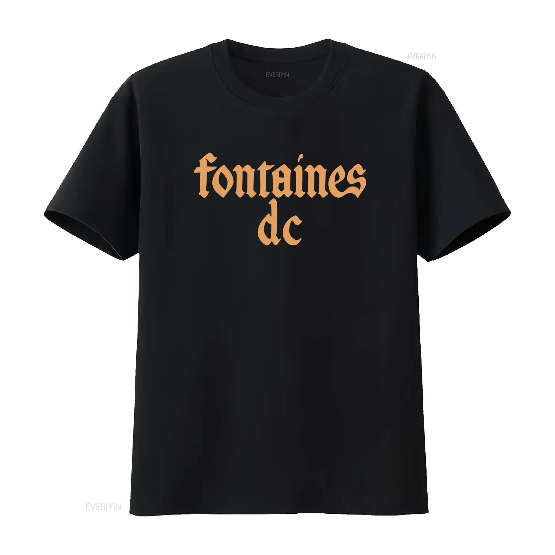 Fontaines D C 'Gothic Logo' Bl - đánh giá và giá Street Fashion News