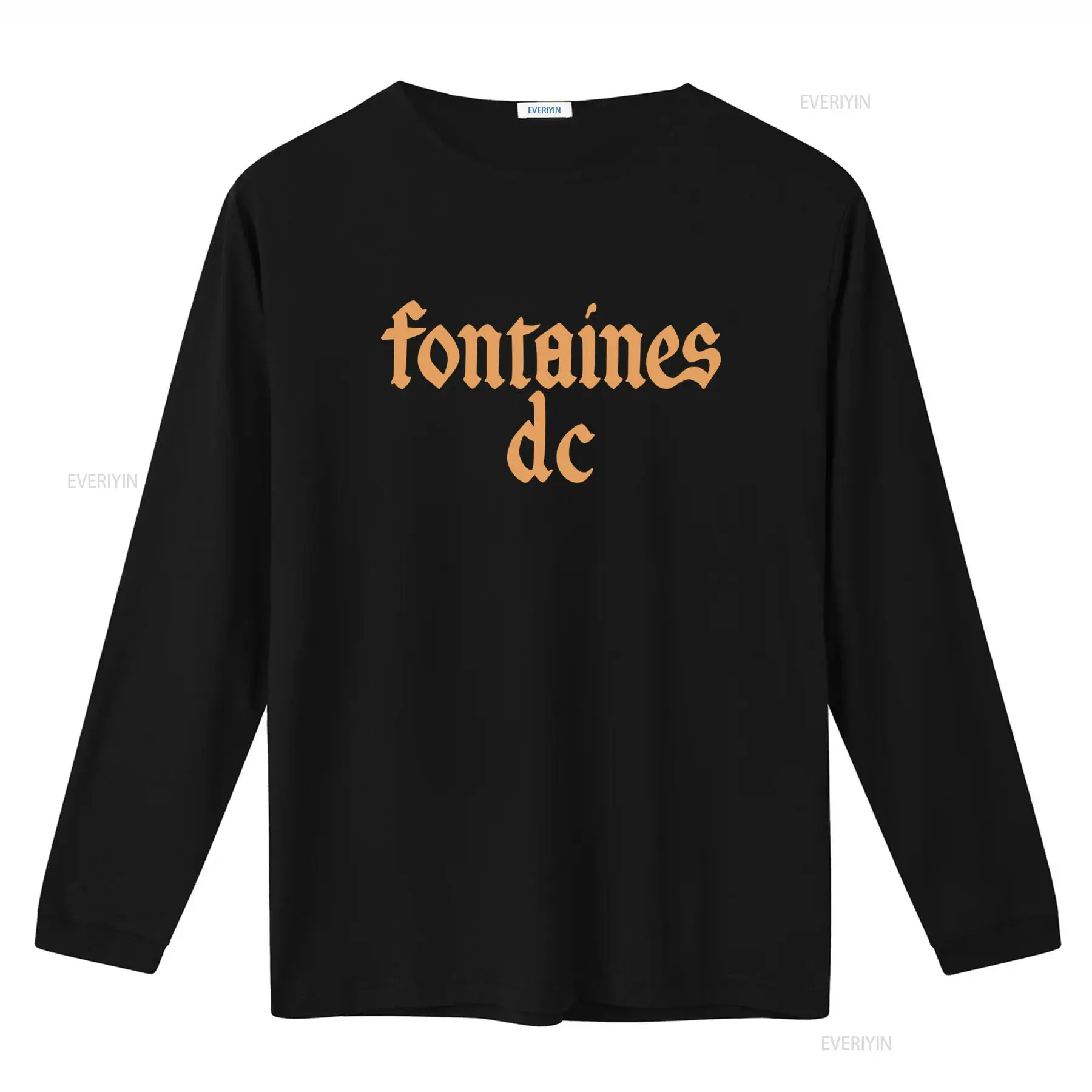 Fontaines D C 'Gothic Logo' Bl - đánh giá và giá Street Fashion News