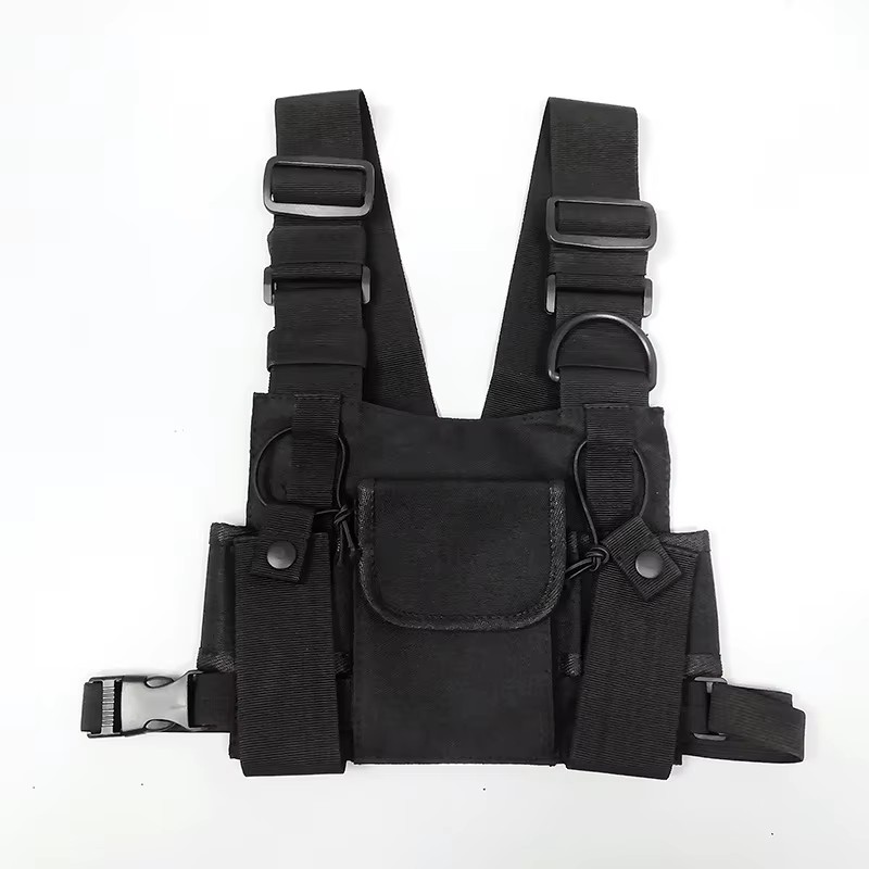 Functional Tactical Chest Bag  - đánh giá và giá Street Fashion Baggy