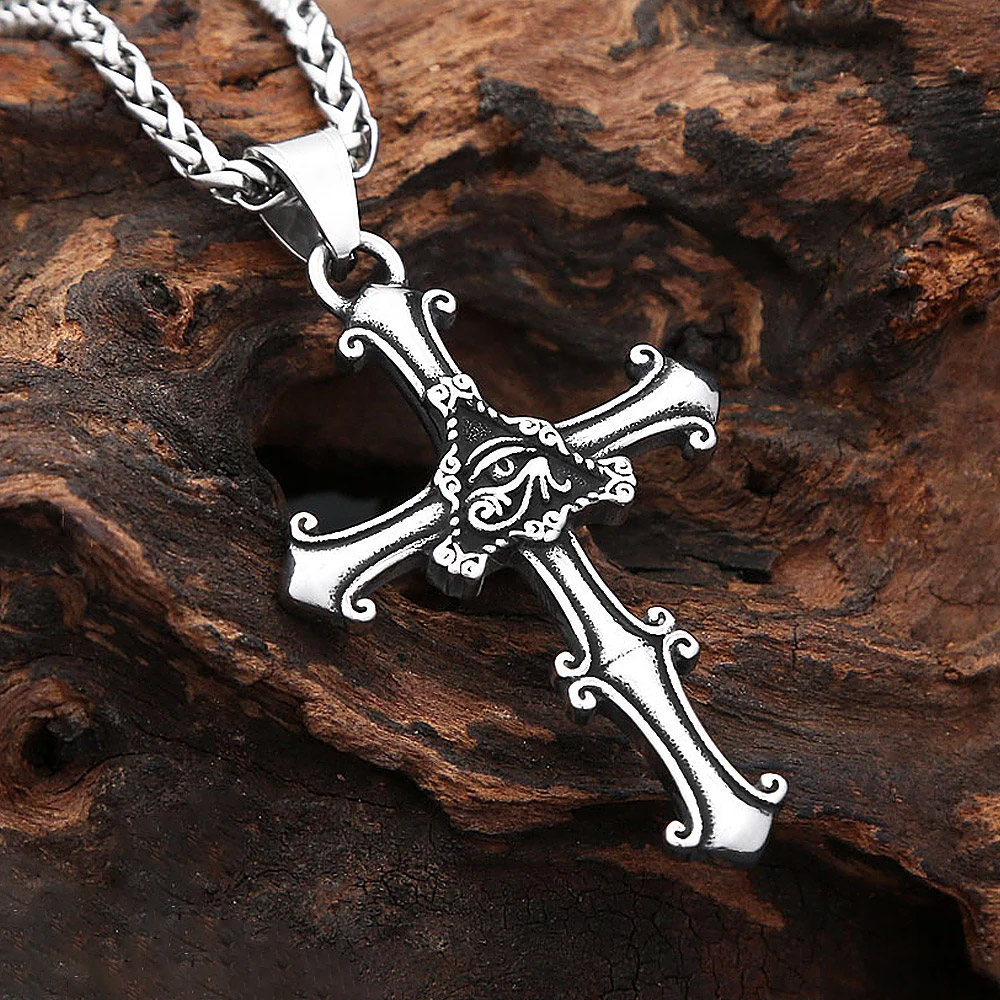 Gothic All Seeing Eye Cross Pe - đánh giá và giá Street Fashion Egypt