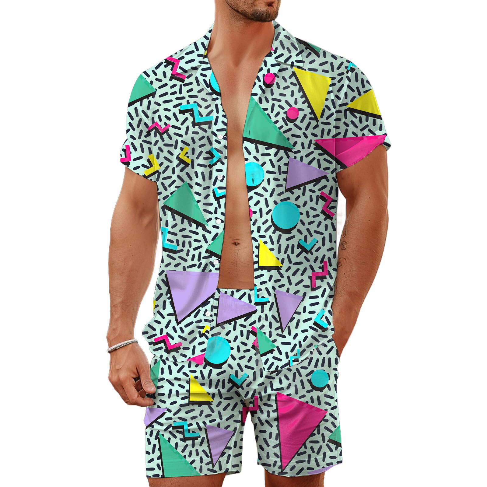 Summer Irregular Geometric 3D  - đánh giá và giá Street Summer Fashion