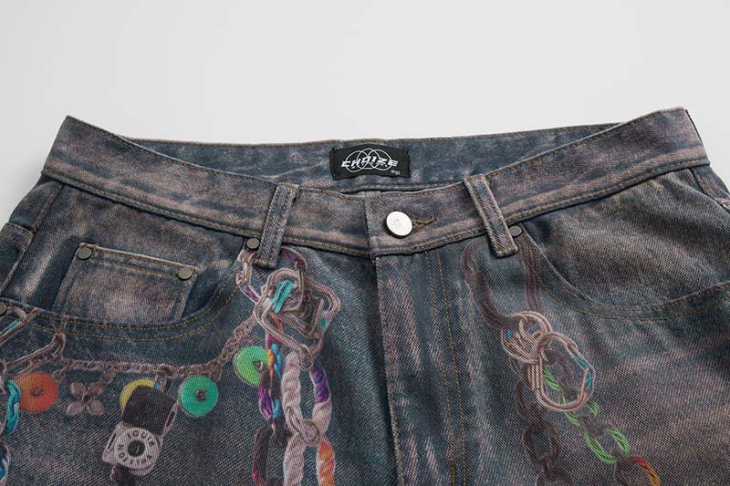 Men's High Street 3D Printed J - đánh giá và giá Street Fashion Vibes