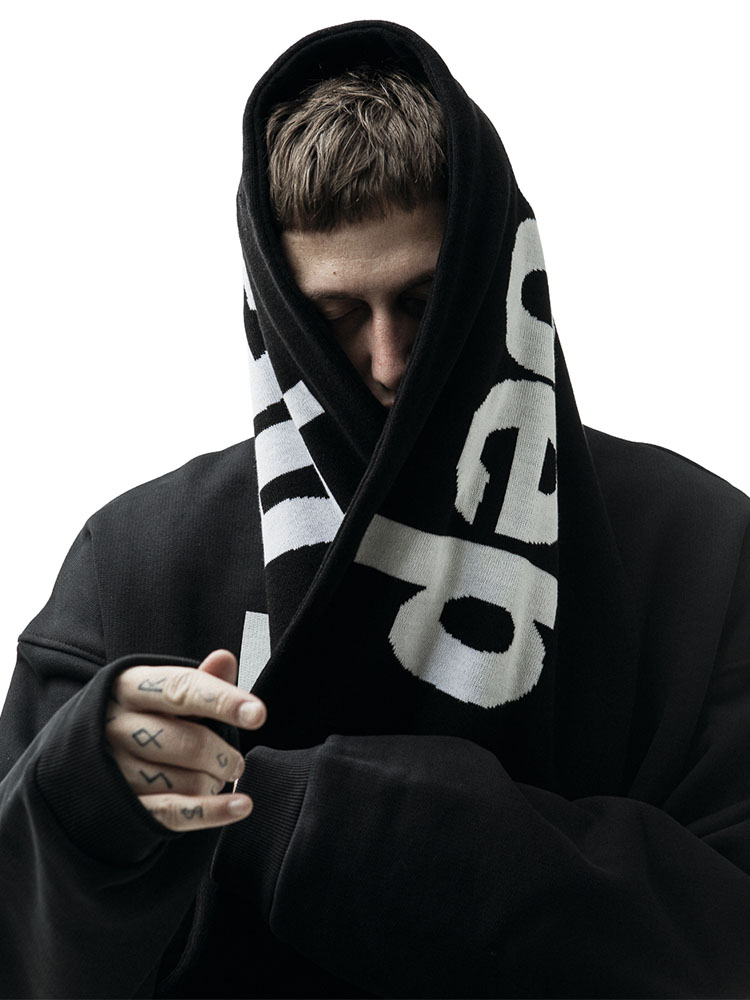 Men Scarf Winter Y2k Streetwea - đánh giá và giá Street Fashion Baggy