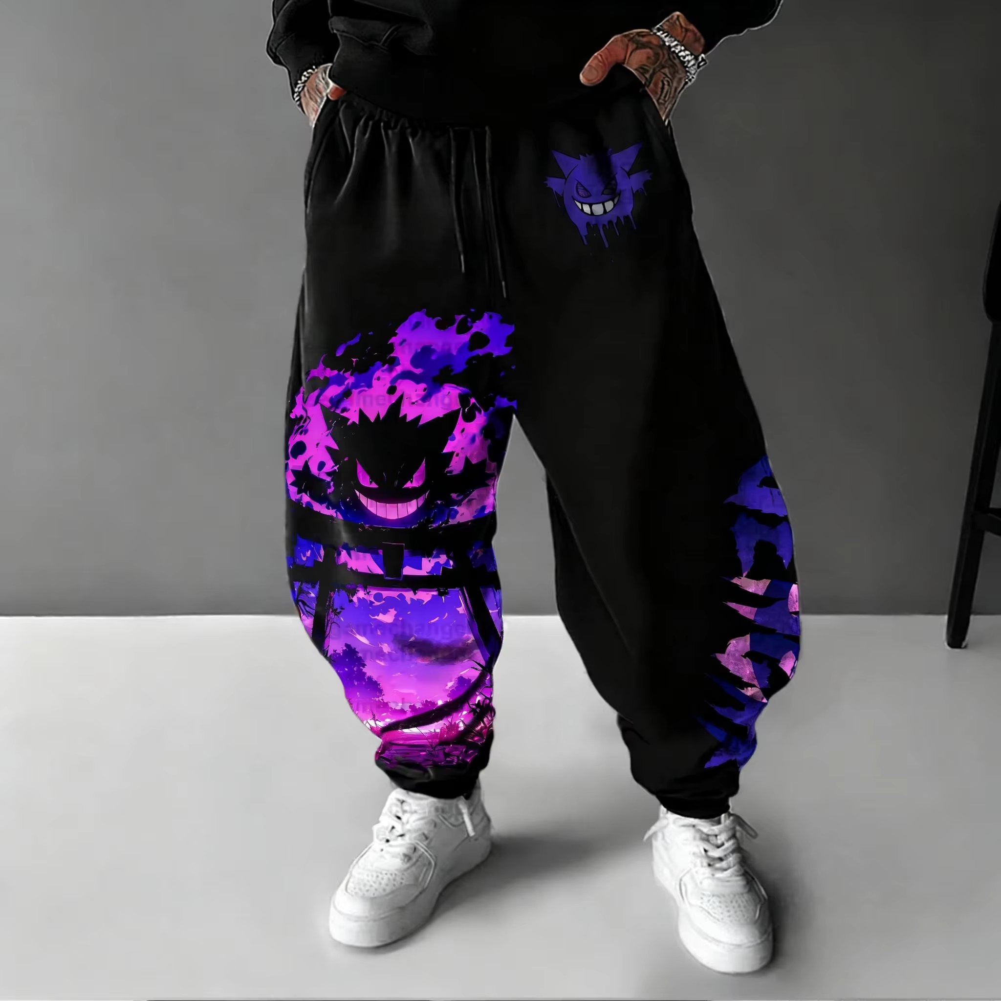 Y2K 2026 Pokemon Gengar Cotton - đánh giá và giá Street Fashion Baggy