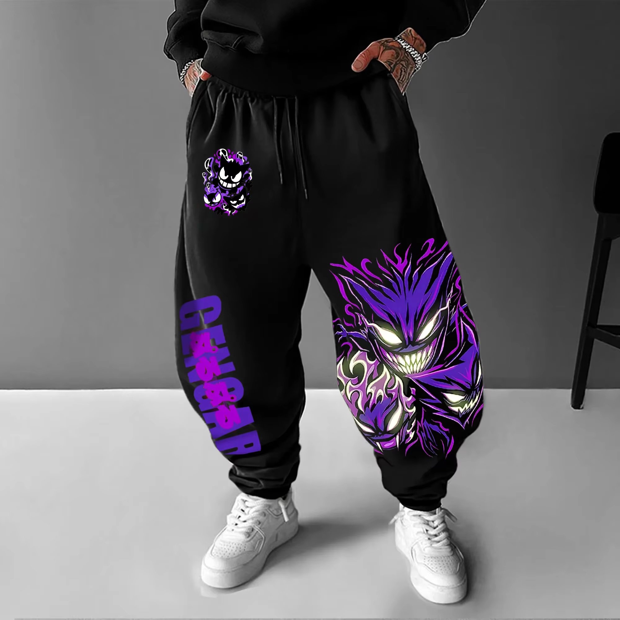 Y2K 2026 Pokemon Gengar Cotton - đánh giá và giá Street Fashion Baggy