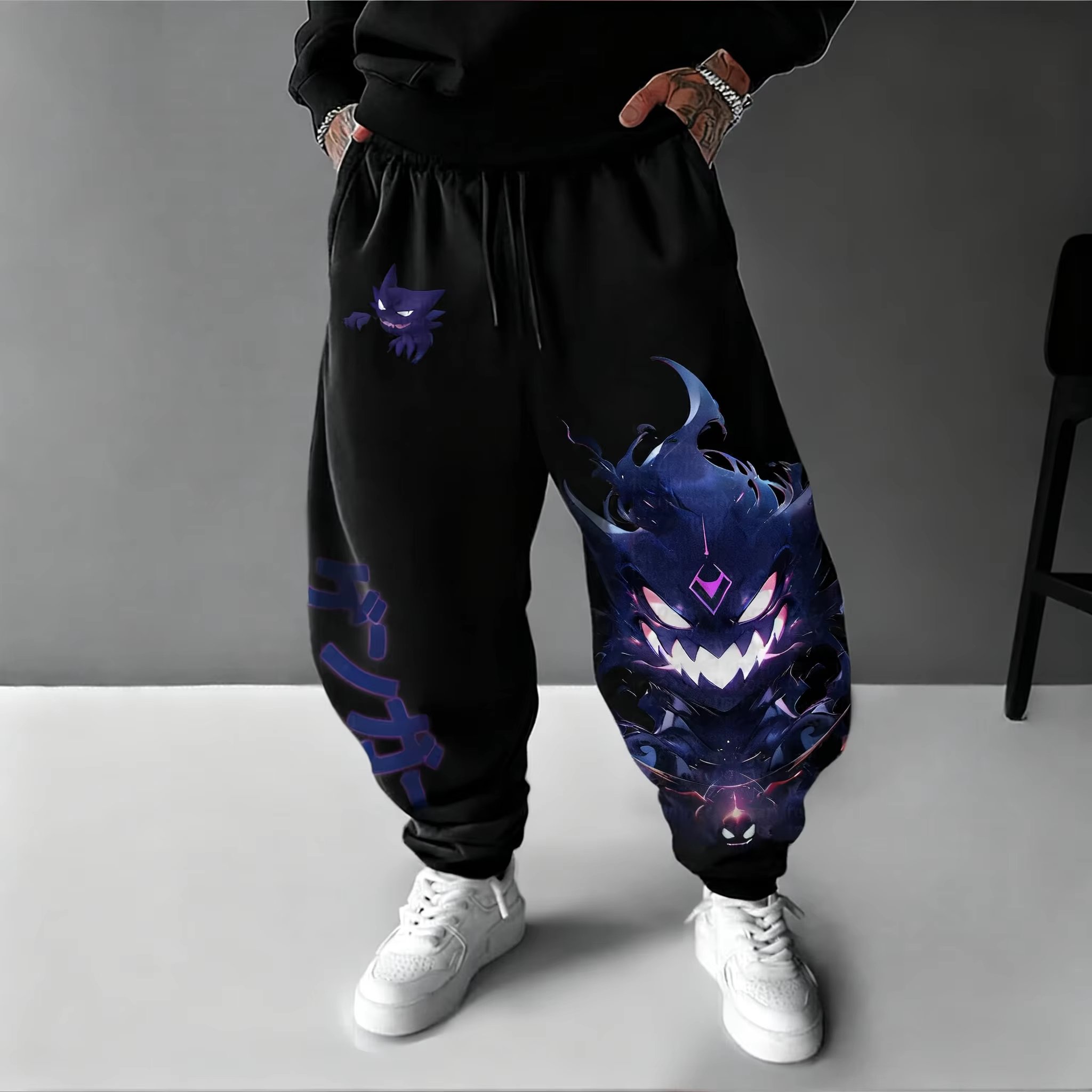 Y2K 2026 Pokemon Gengar Cotton - đánh giá và giá Street Fashion Baggy