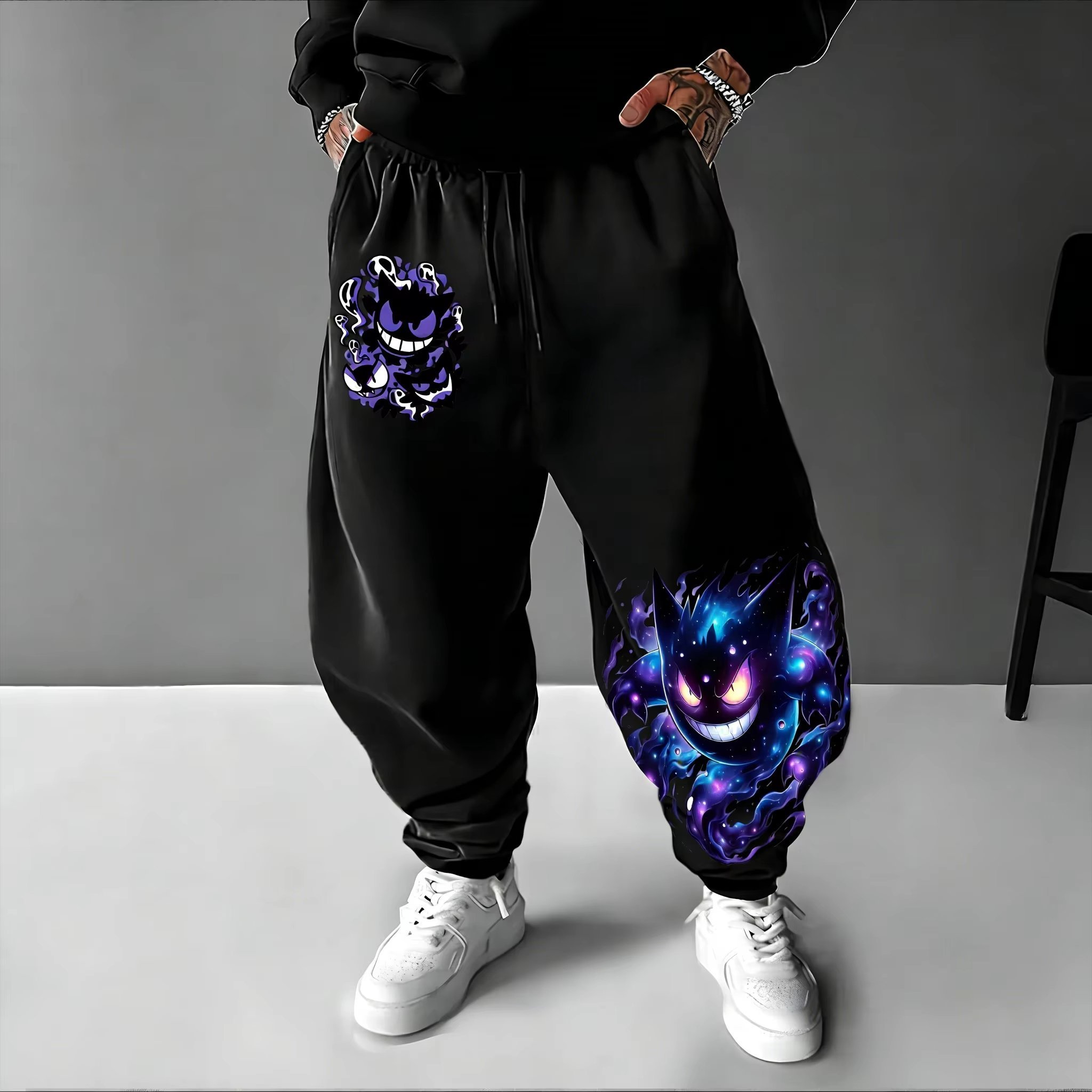 Y2K 2026 Pokemon Gengar Cotton - đánh giá và giá Street Fashion Baggy