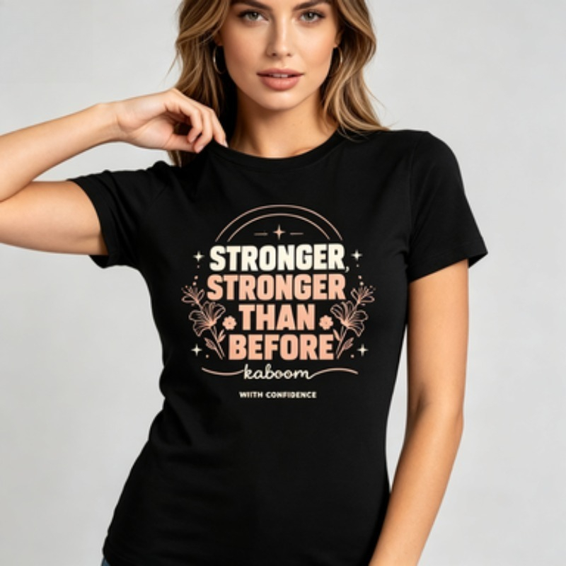 Crew Neck T‑Shirt,Empowering W - đánh giá và giá Street Fashion Vibes