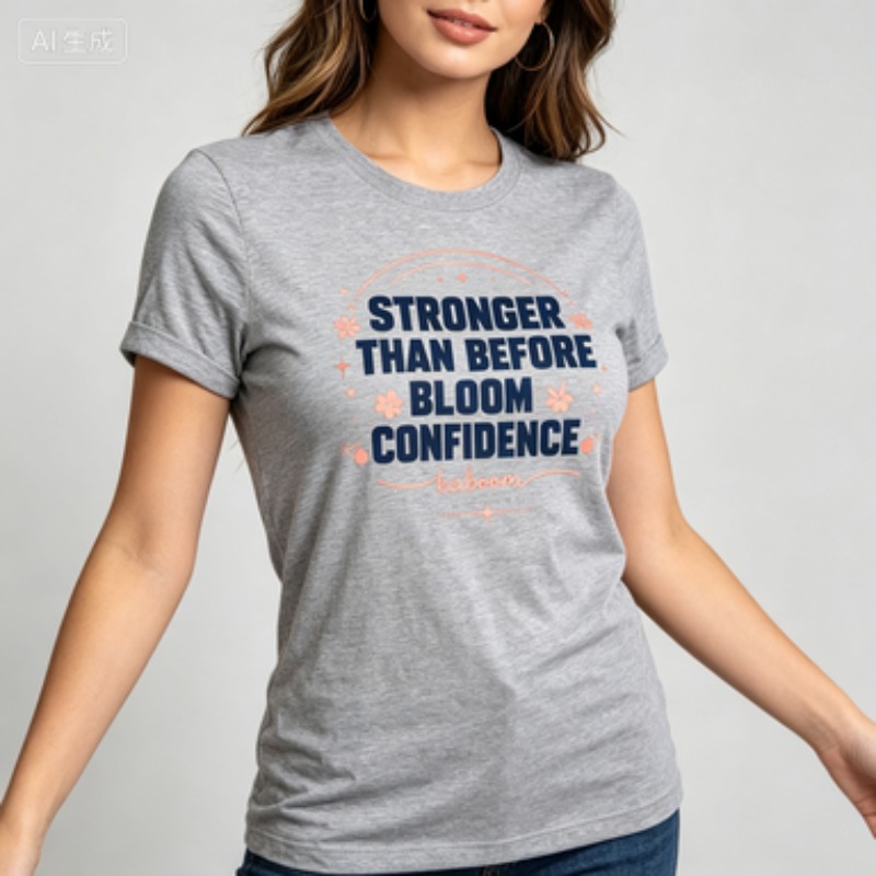 Crew Neck T‑Shirt,Empowering W - đánh giá và giá Street Fashion Vibes