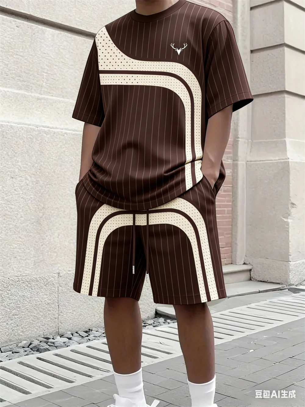 Fashion Summer Men's Stripe Pr - đánh giá và giá Street Summer Fashion