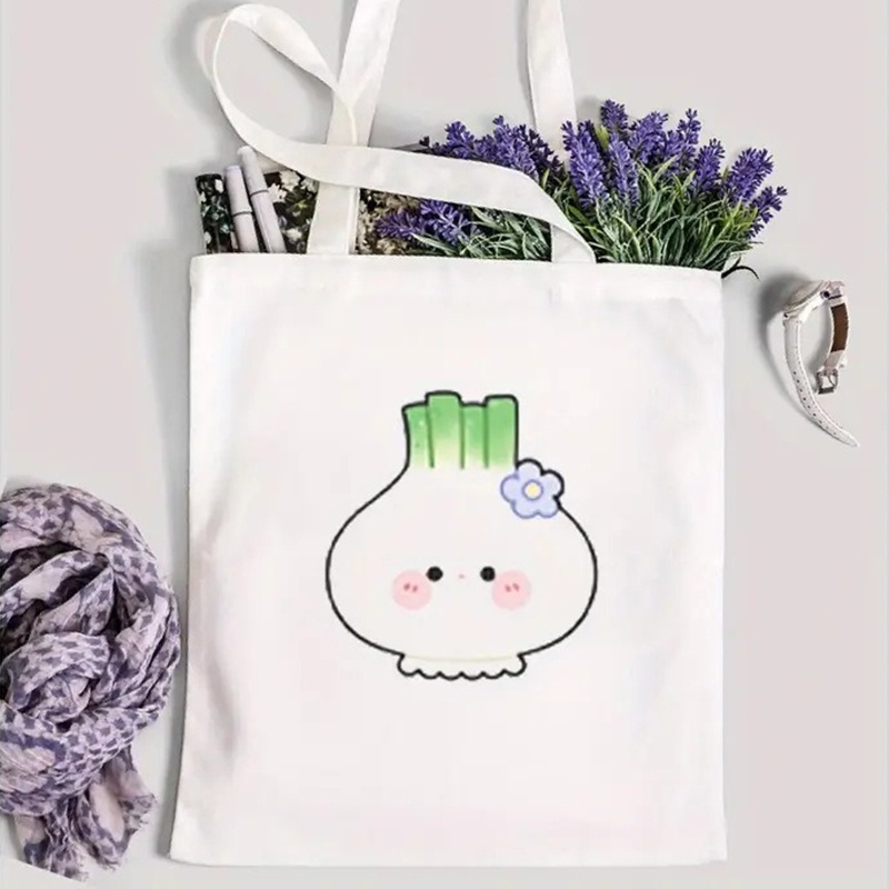 Cute Panda Print Canvas Tote B - đánh giá và giá Tote Bag Canvas Print