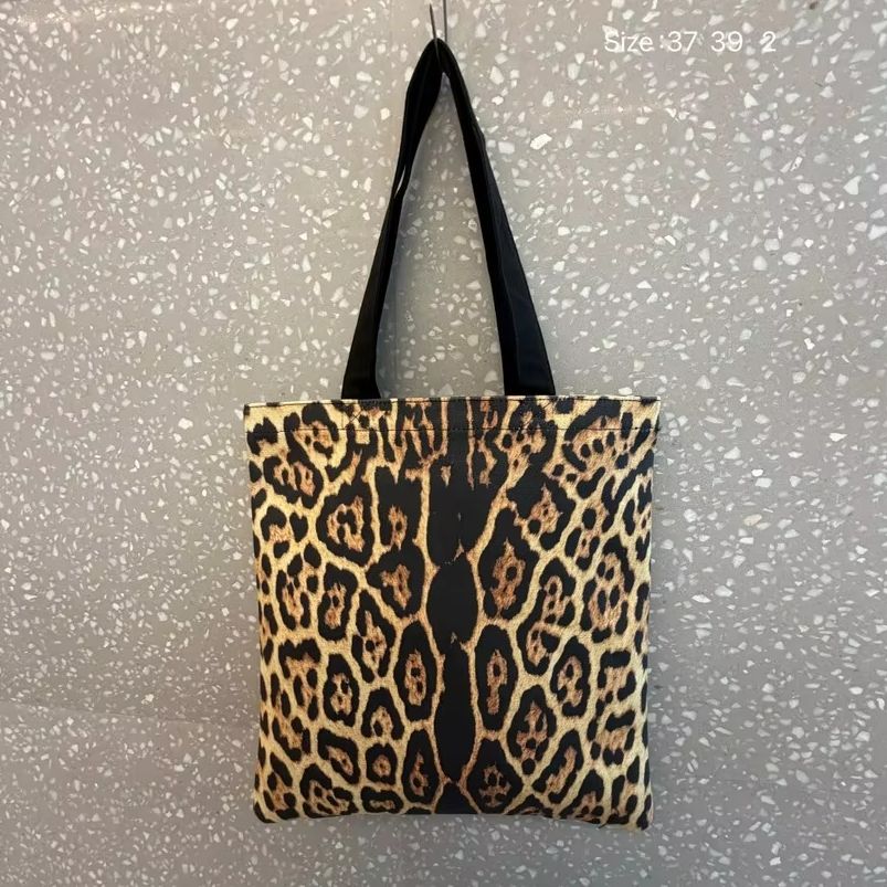 Summer Fashion Retro Leopard P - đánh giá và giá Tote Bag Canvas Print