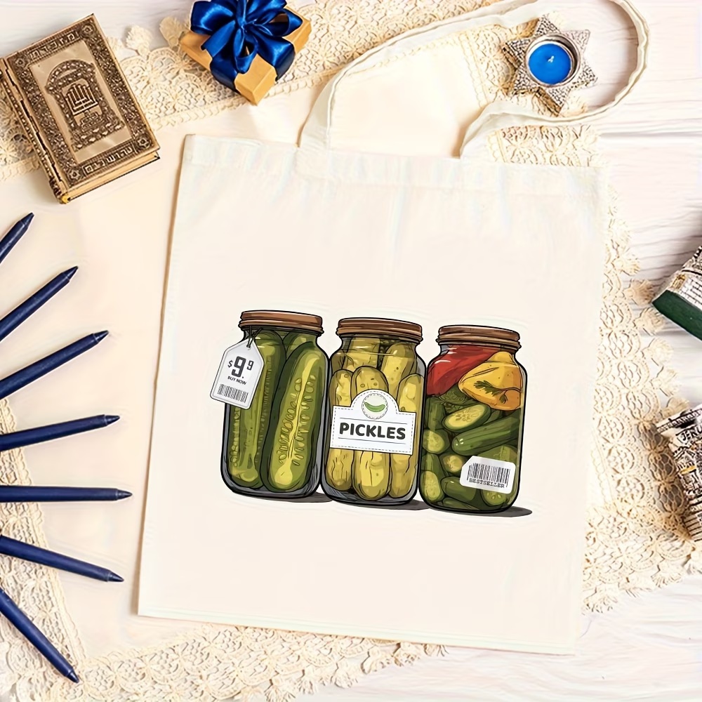 1 Large Capacity Durable Canva - đánh giá và giá Tote Bag Canvas Print
