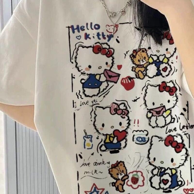 Short-Sleeved Summer Hello Kit - đánh giá và giá Street Fashion Jersey